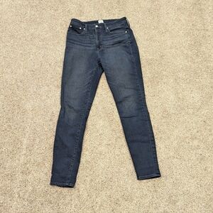 J.crew dark wash 31T curvy toothpick denim jeans